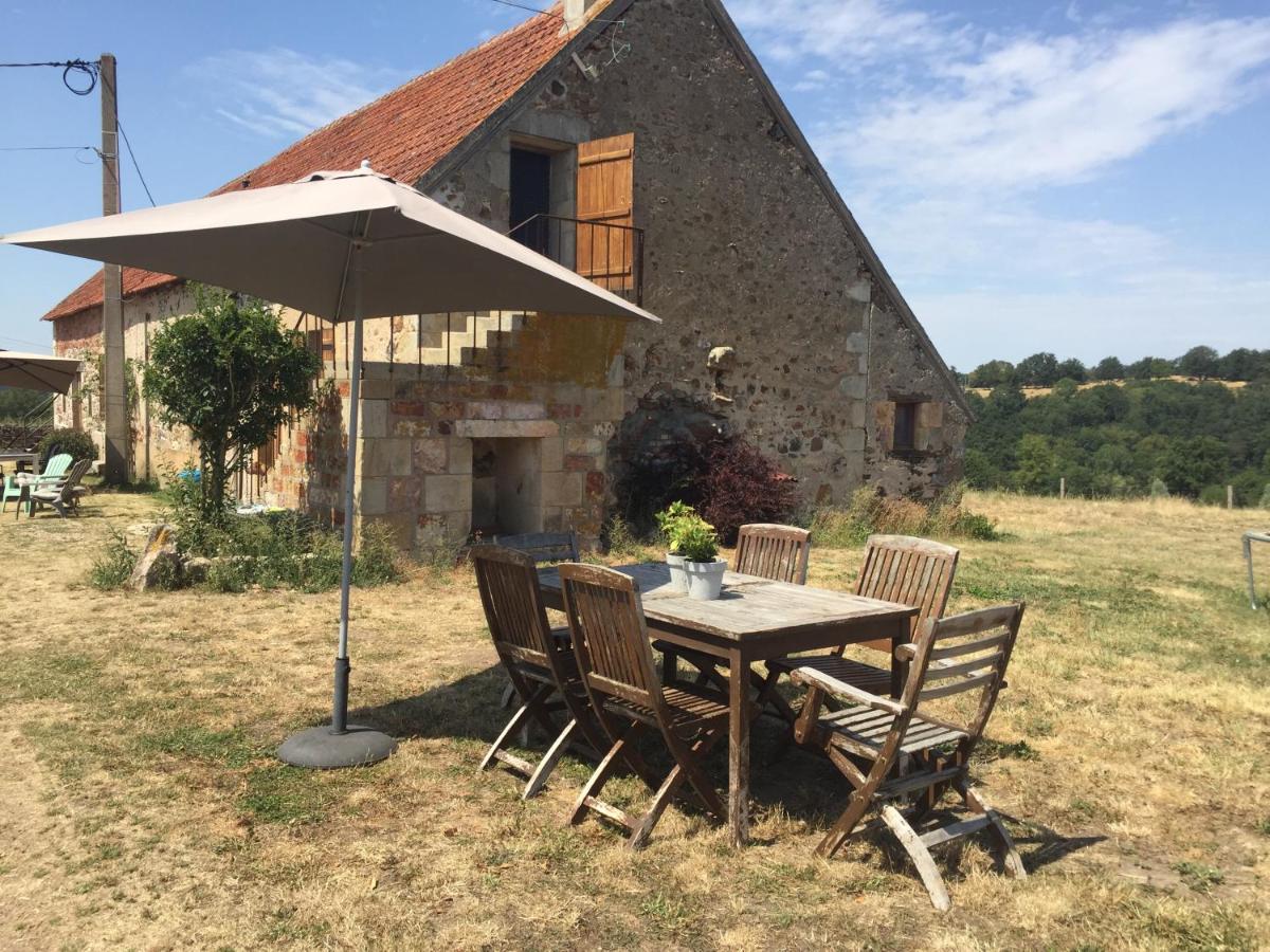 Bed and Breakfast Domaine Les Grands Pérons Hérisson Exterior foto